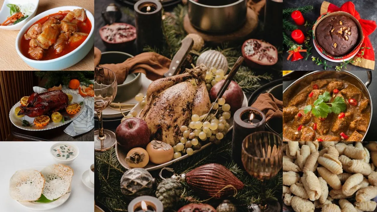 Traditional Indian Christmas dishes