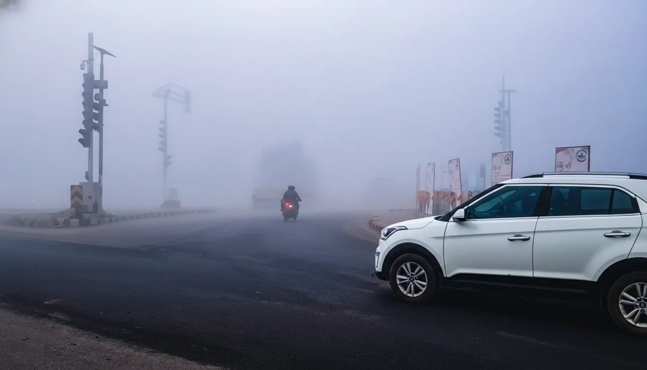 Dense fog blankets Odisha; traffic disrupted in Cuttack, Bhubaneswar as cold wave continues
