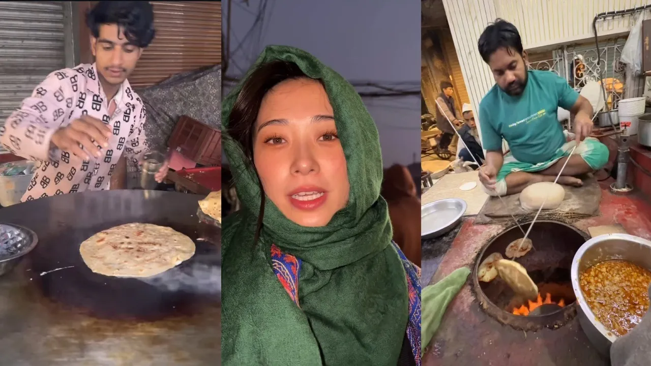Delhi street food before dawn: Korean vlogger’s sunrise feast from Nihari to Jalebi, watch