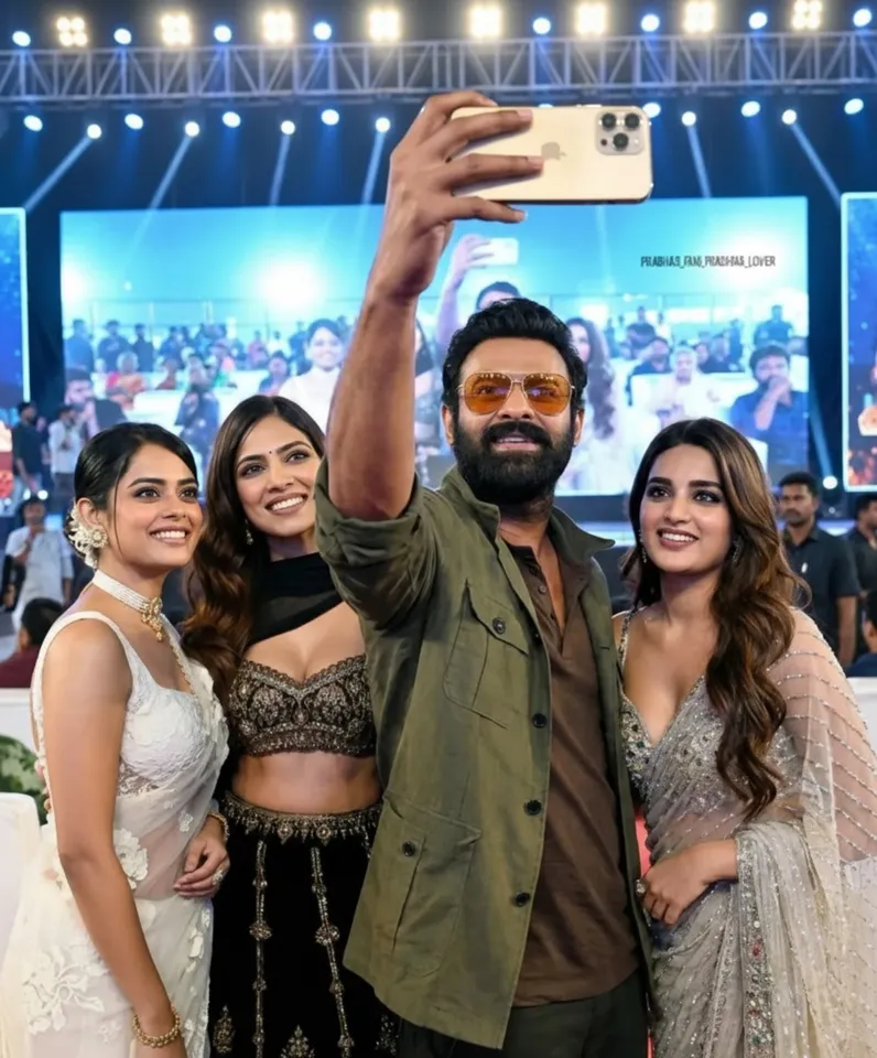 ‘The Raja Saab’ leading ladies Malavika, Nidhhi, Riddhi take the internet by storm