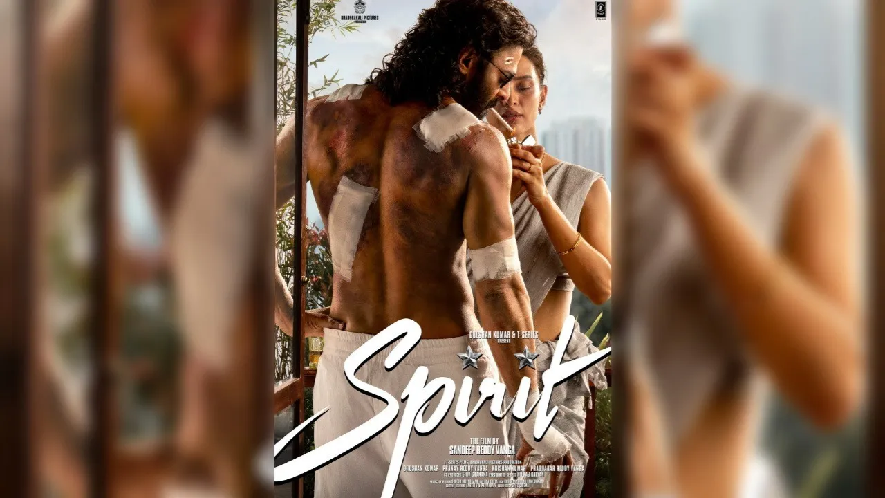 Sandeep Reddy Vanga’s Spirit: Gritty first glimpse drops, Prabhas and Triptii Dimri ignite a storm of expectations