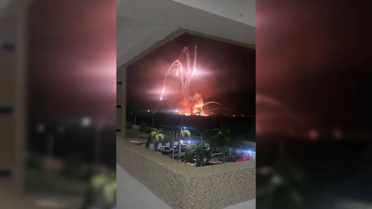 Explosions Rock Caracas