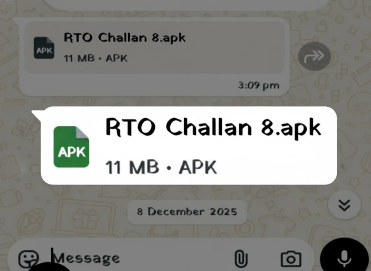 Beware before paying E-challan: Cyber fraudsters with fake APK Files raise alarm in Bhubaneswar