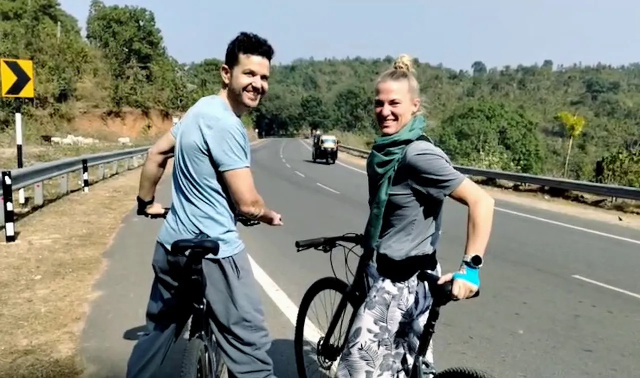 German cycling couple finds joy in Odisha’s ‘Kashmir’