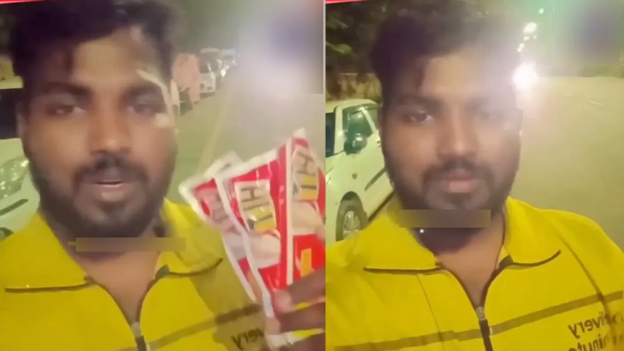 Blinkit delivery partner cancels rat poison order after one look at the door, decision saves a life; watch