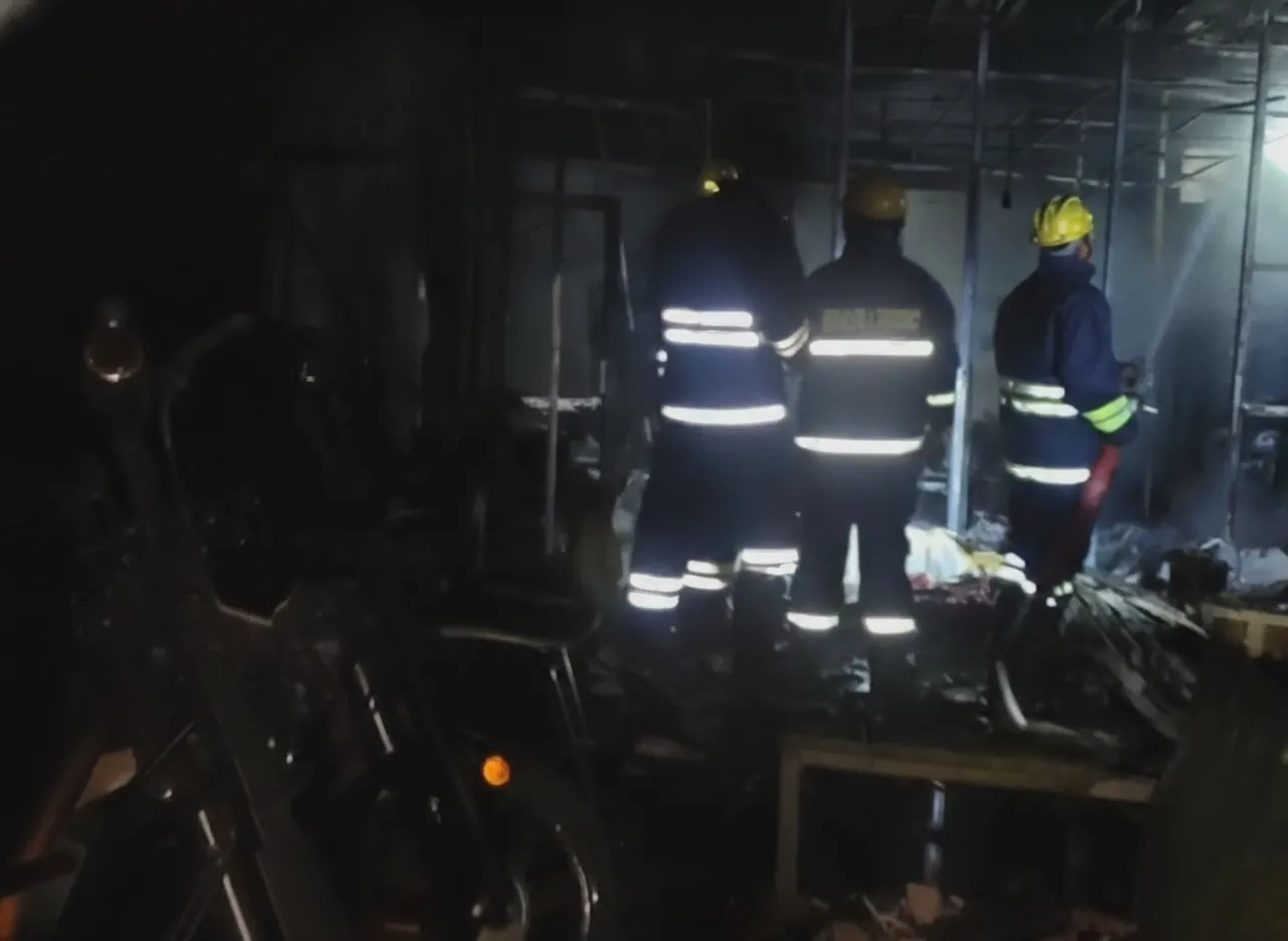 Major fire breaks out at EV showroom in Odisha's Baripada