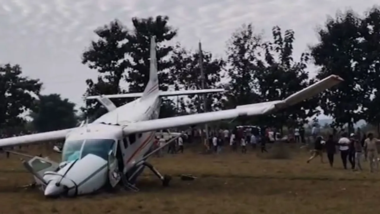 Small Aircraft Crashes in Rourkela, 6 Injured