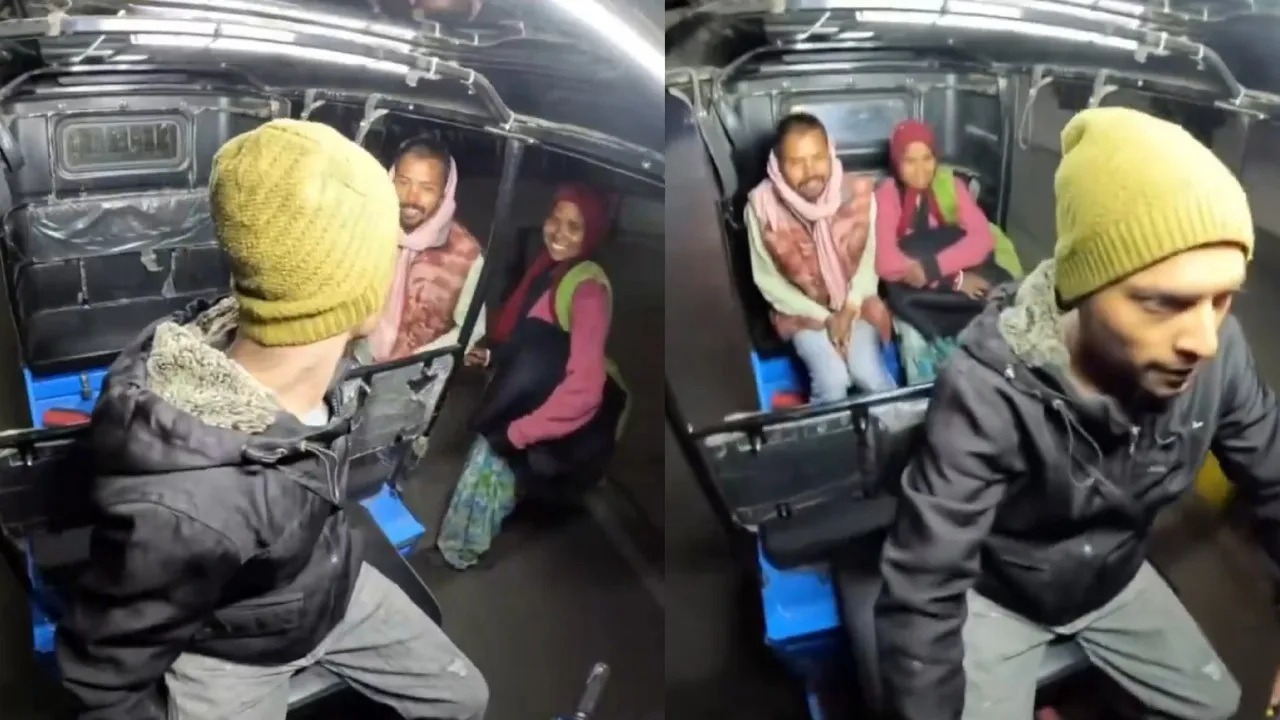 E-rickshaw ride that restored faith in humanity