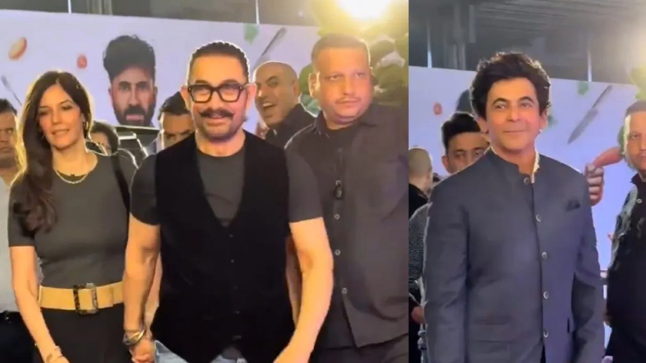 Aamir Khan and Sunil Grover's identities swapped hilariously by paps at Happy Patel screening, watch