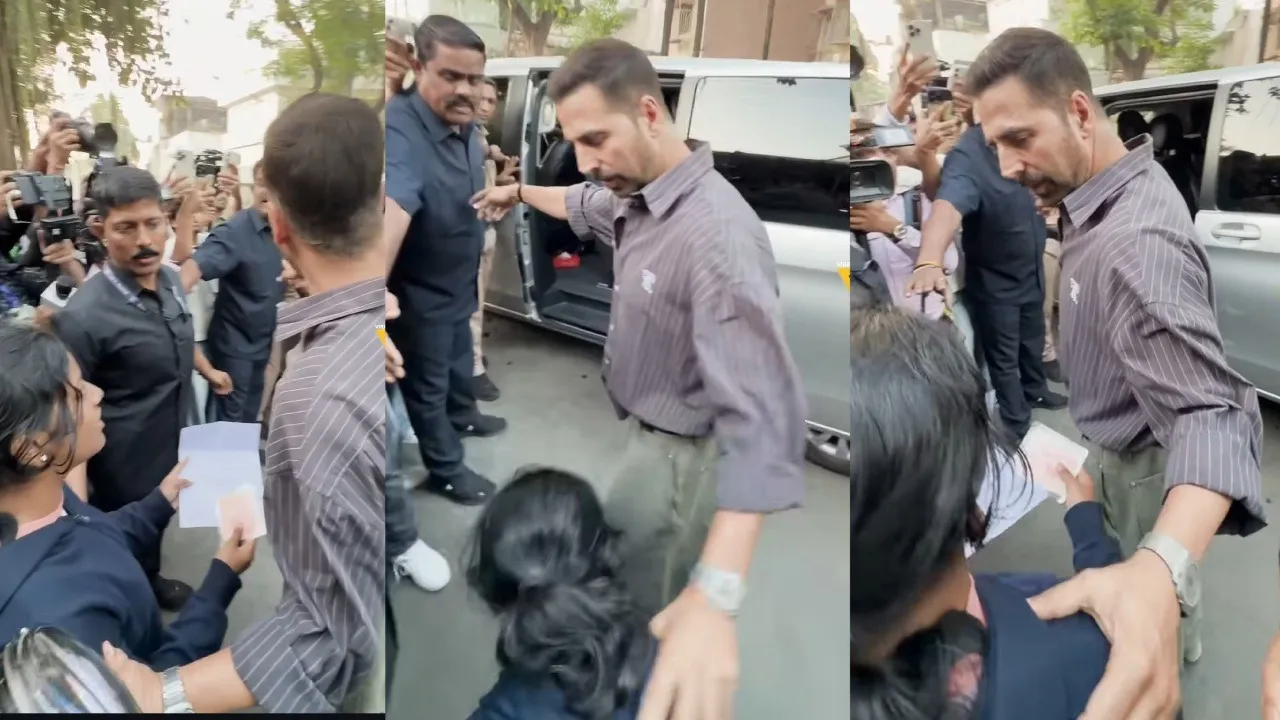 Akshay Kumar winning hearts after promising to help little girl whose father is in debt, watch