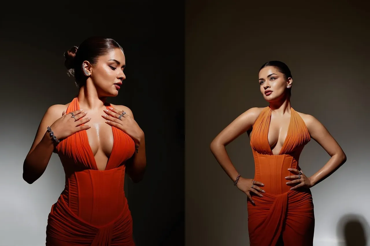 After Disha Patani, Avneet Kaur stuns in bold red gown