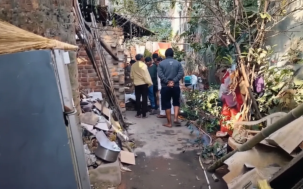 Half-burnt body of elderly woman found inside house in Bargarh