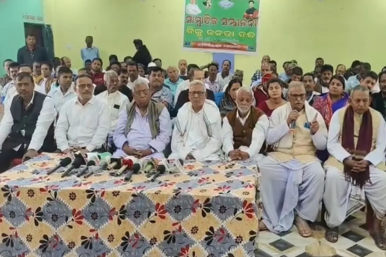 BJD MLA Arvind Mohapatra’s suspension sparks protest in Kendrapara