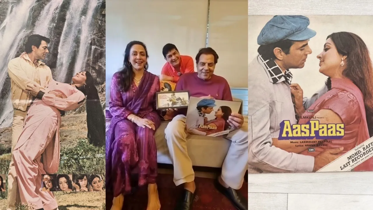 Dharmendra and Hema Malini relive 'Aas Paas' magic in unseen clip shot months before his demise; fans get emotional, watch