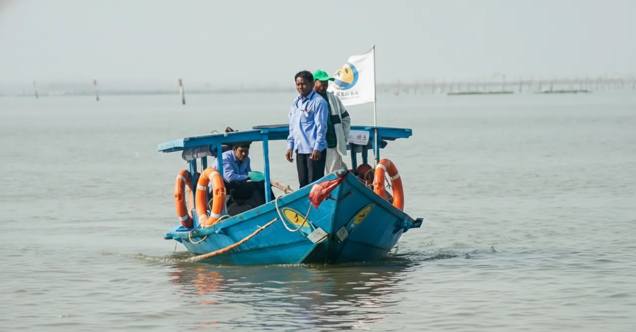 Dolphin Census in Chilika