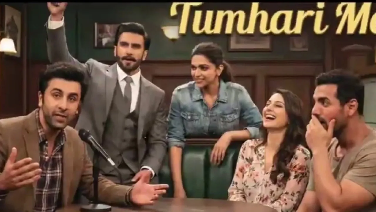How I Met Your Mother gets a desi twist: Ranbir Kapoor, Ranveer Singh, Deepika Padukone & John Abraham in AI’s Kaise Mili Tumhari Maa, watch