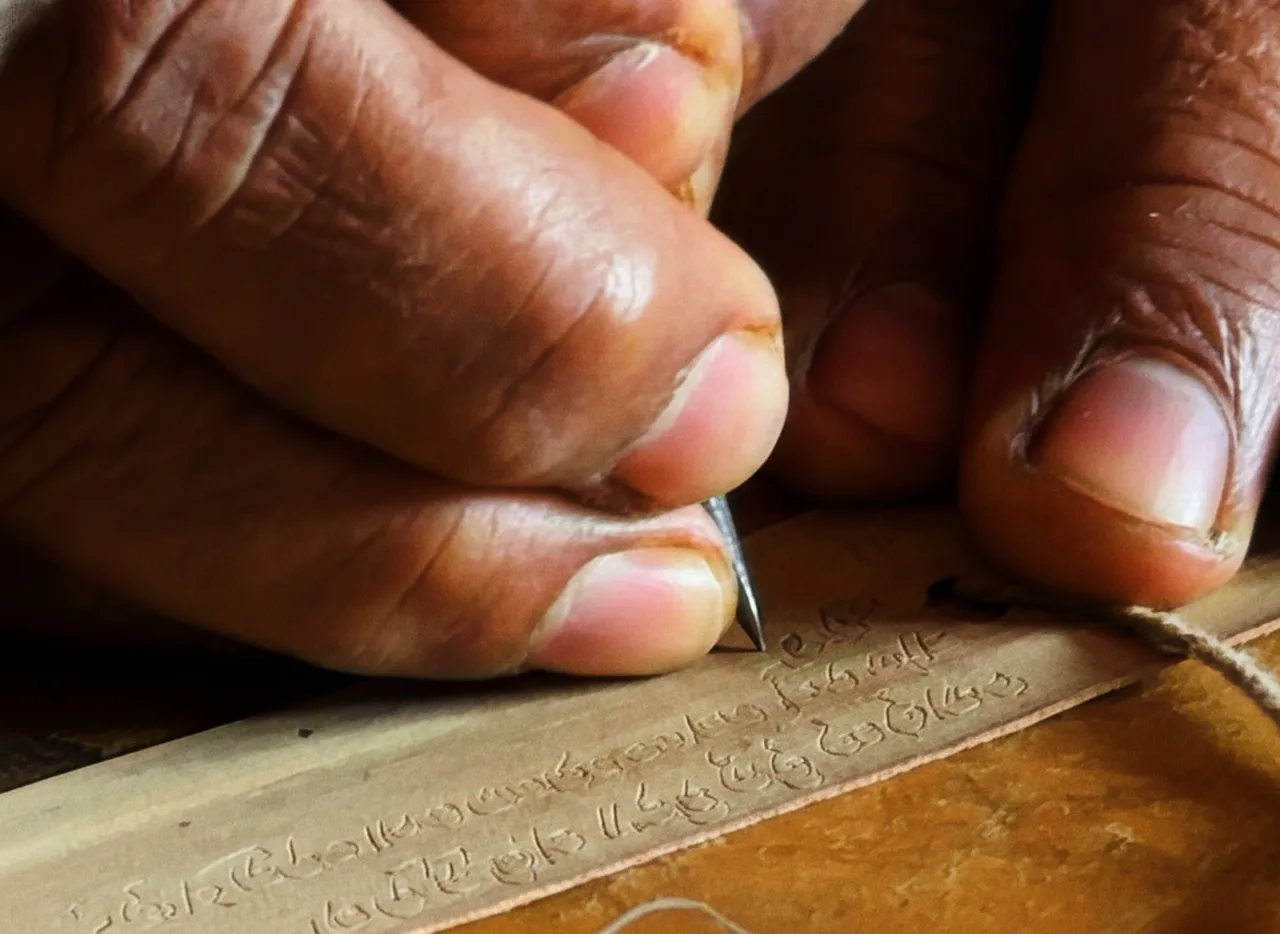 Odisha pharmacist rewrites ancient palm-leaf manuscripts to preserve heritage