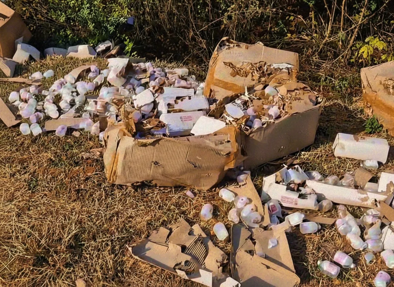Vaccine vials found discarded on road in Ganjam
