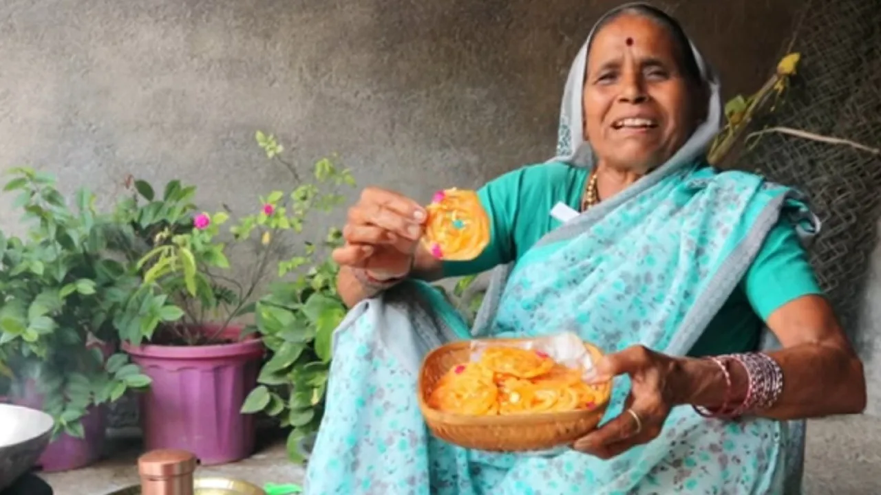 Aapli Aaji: Meet the Maharashtrian grandma earning lakhs on YouTube with traditional home-style cooking, watch