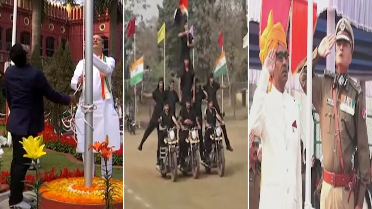 77th Republic Day celebrated across Odisha with parades and official programmes