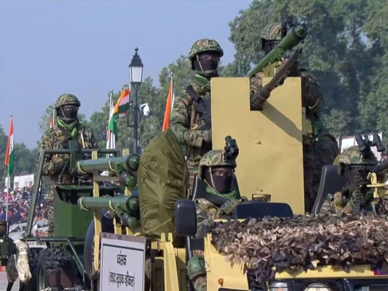 Mechanised columns and special forces display highlight India’s defence capability at Republic Day parade