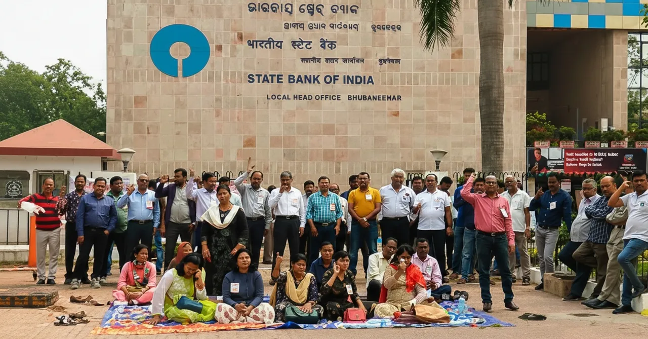Nationwide bank strike disrupts services in Odisha; losses estimated at Rs 10,000 crore