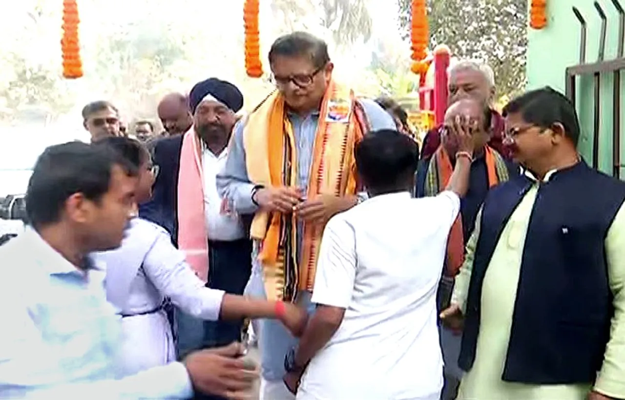 Kendrapara MP Baijayant Panda inaugurates digital learning initiative through smart TV