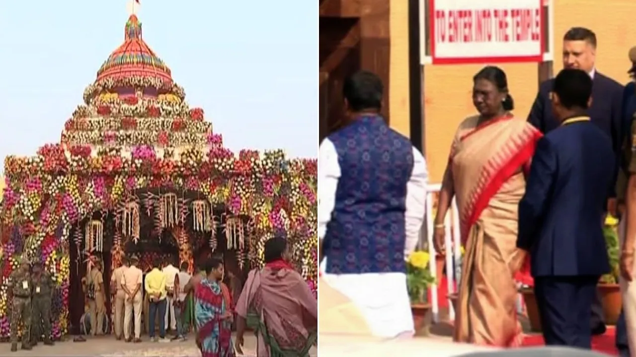 President Murmu visits Maa Biraja Temple