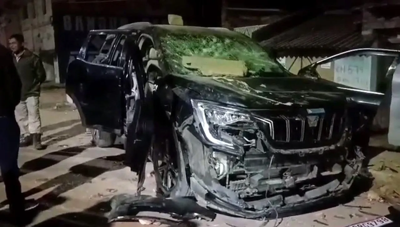Mob attack on black XUV: MLA denies son’s presence; police FIR raises doubts