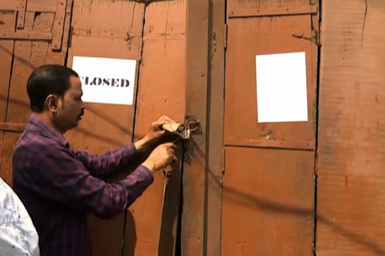 CMC Health dept seals three shops selling stale food on Cuttack Medical Road