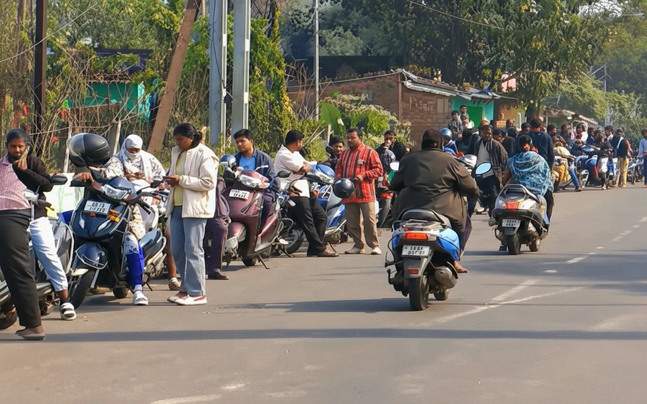 People line up to obtain PUCC