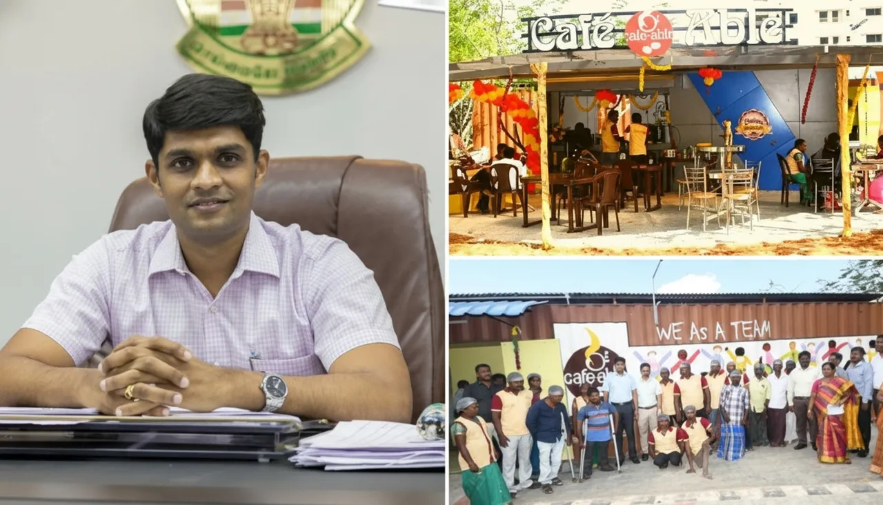 Meet IAS Sandeep Nanduri who turned compassion into opportunity with ‘Cafe Able’