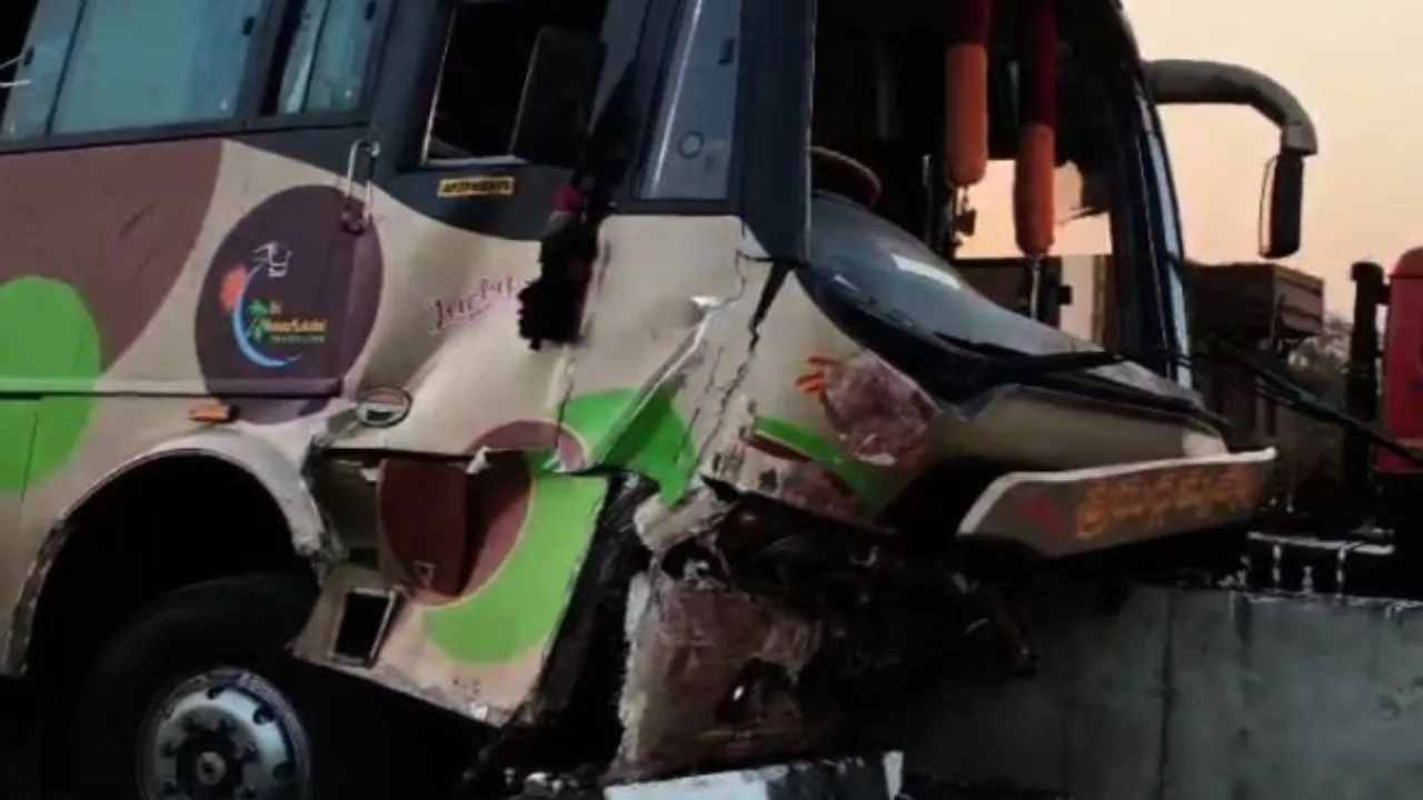 Driver killed; 14 critical as Andhra-bound pilgrim bus meets witch accident in Odisha’s Balasore