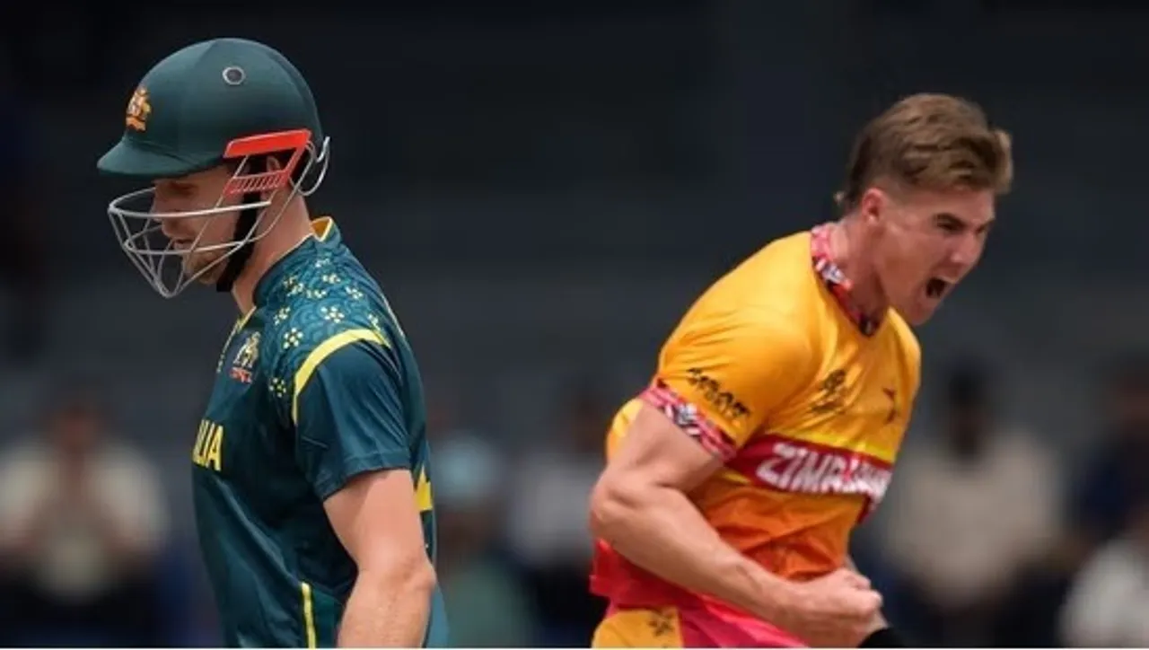 Zimbabwe shock Australia in T20 World Cup thriller