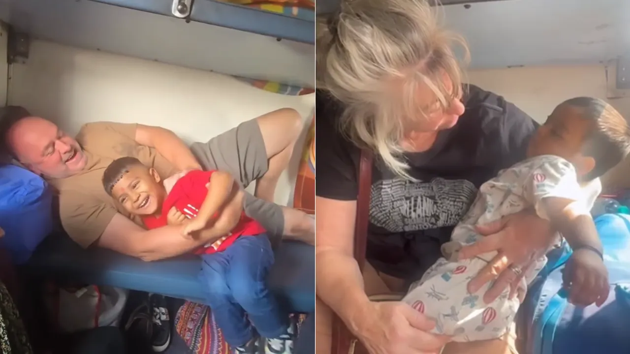 ‘Wouldn’t change a thing’: Canadian tourists’ sleeper class ride in India turns into viral memory; watch