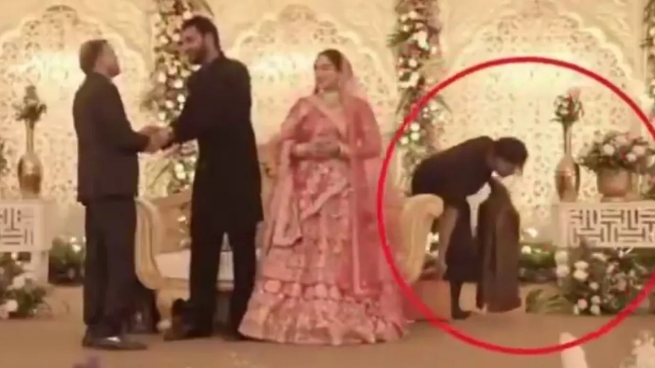 Wedding heist caught on cam: Man lifts ₹4 lakh jewellery bag from Jaipur stage, watch