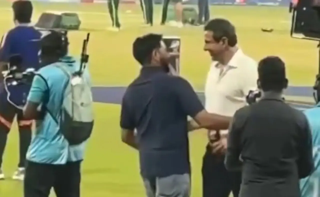 Wasim Akram’s hug with Rohit Sharma sparks debate amid Indo-Pak tensions