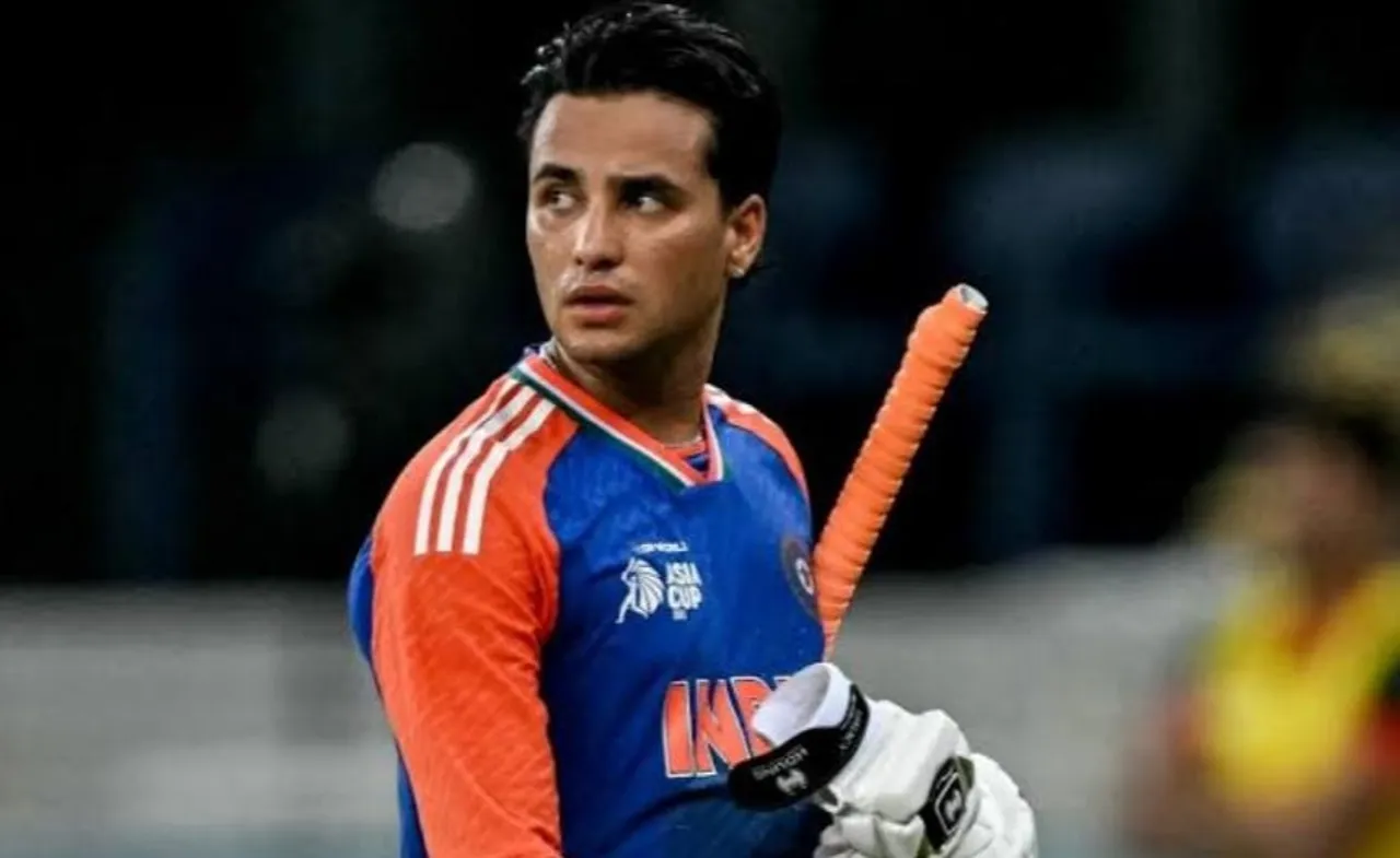 Abhishek Sharma during Asia Cup