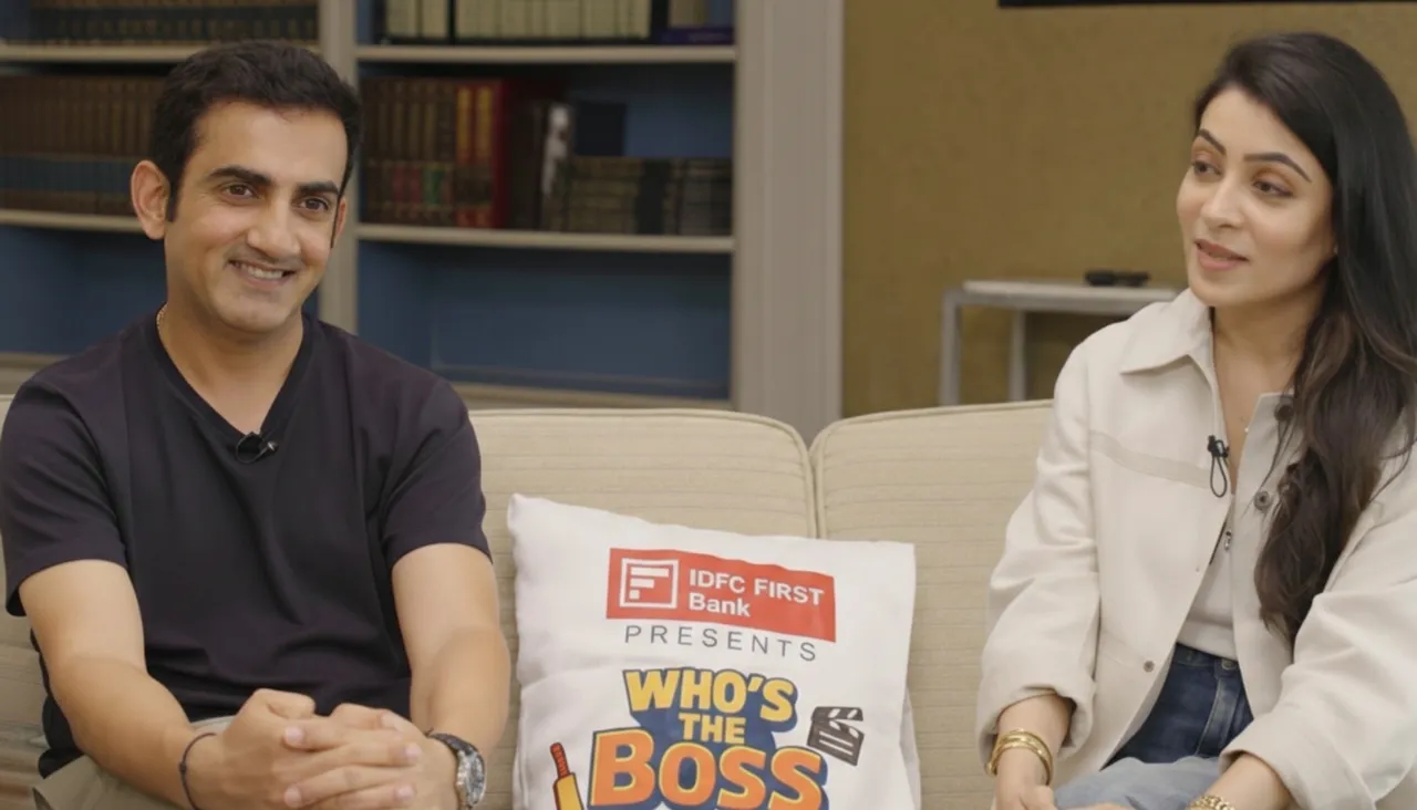 Gambhir and his wife Natasha