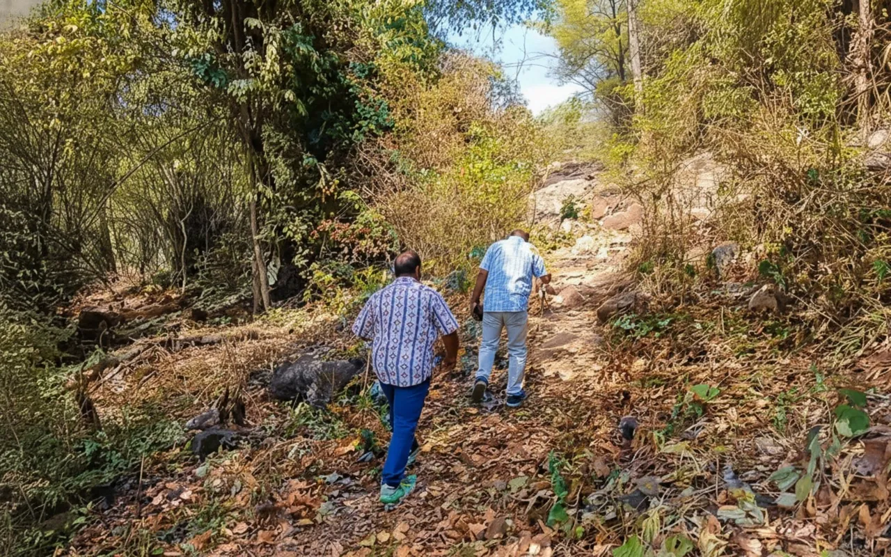 Odisha BDO treks 3 Km hill to reach remote village, shocked by residents’ plight