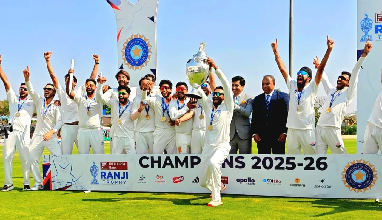 Jammu and Kashmir winning Ranji Trophy