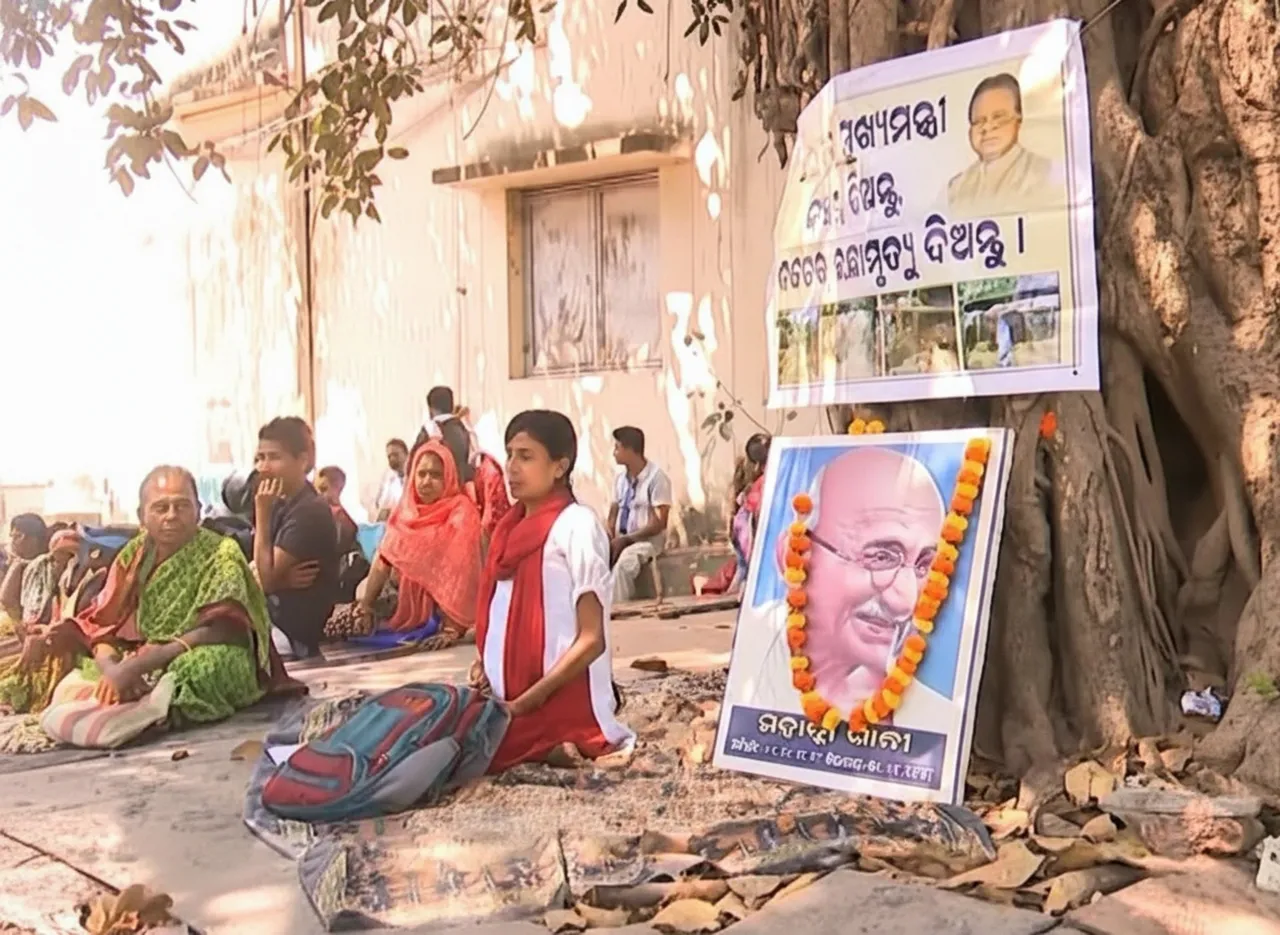 ‘Give me justice or grant me Euthanasia’: Divyang woman protests in Odisha