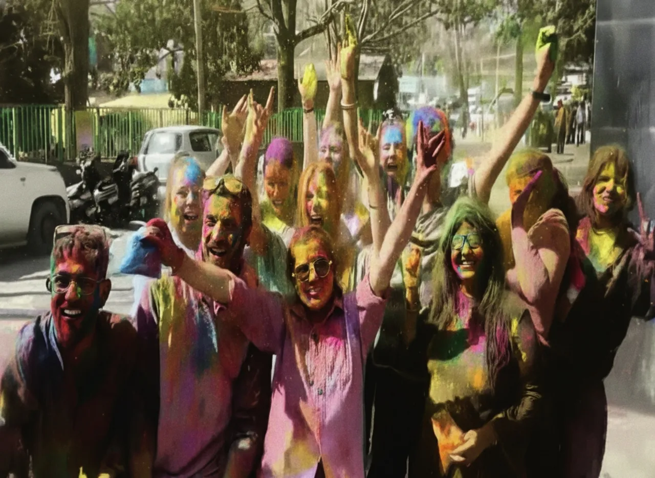 Odisha celebrates Holi