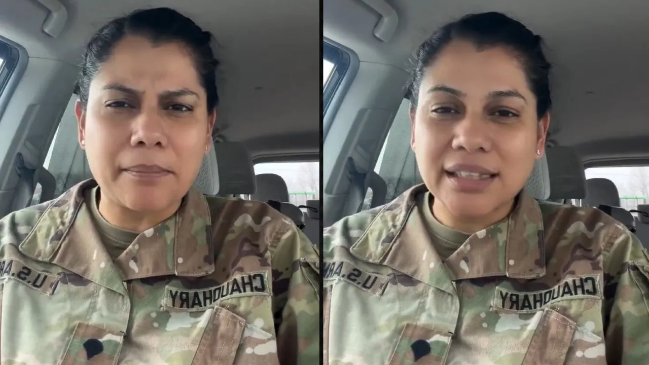 ‘Love the country you live in’: Indian-origin US soldier questions protests supporting Iran, watch