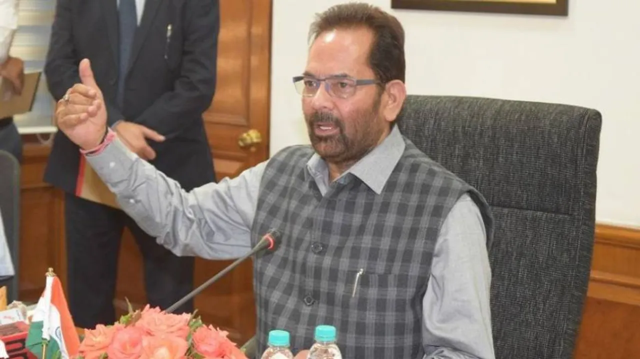 Congress confused on triple talaq says Mukhtar Abbas Naqvi