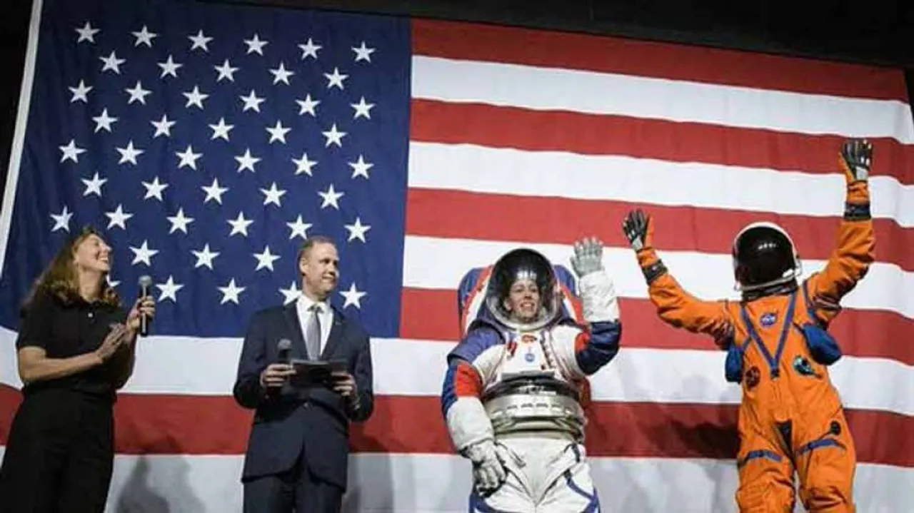 1st woman to walk on Moon will wear these spacesuits