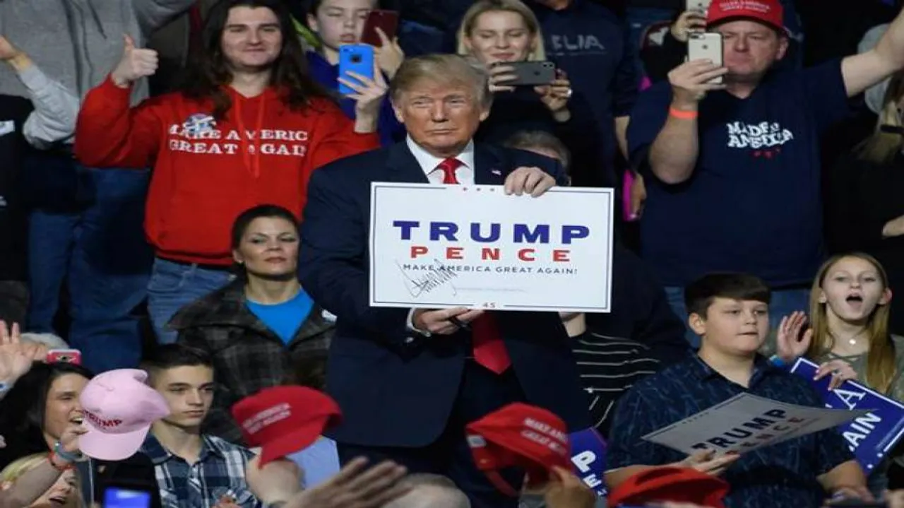 Trump holds rally in Pennsylvania for Republican candidate