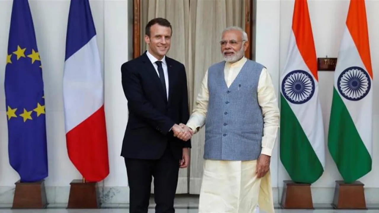 Macron announces 700mn euros to solar-power at ISA  