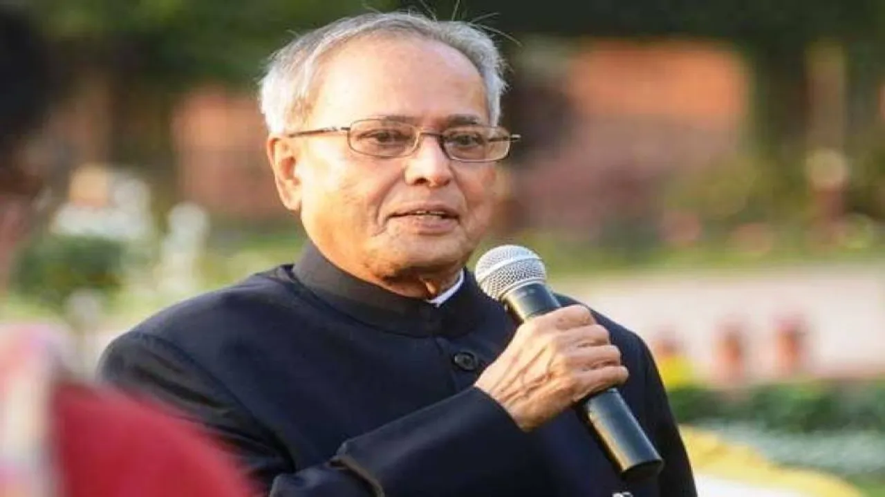Against coalitions for the sake of forming govt: Pranab
