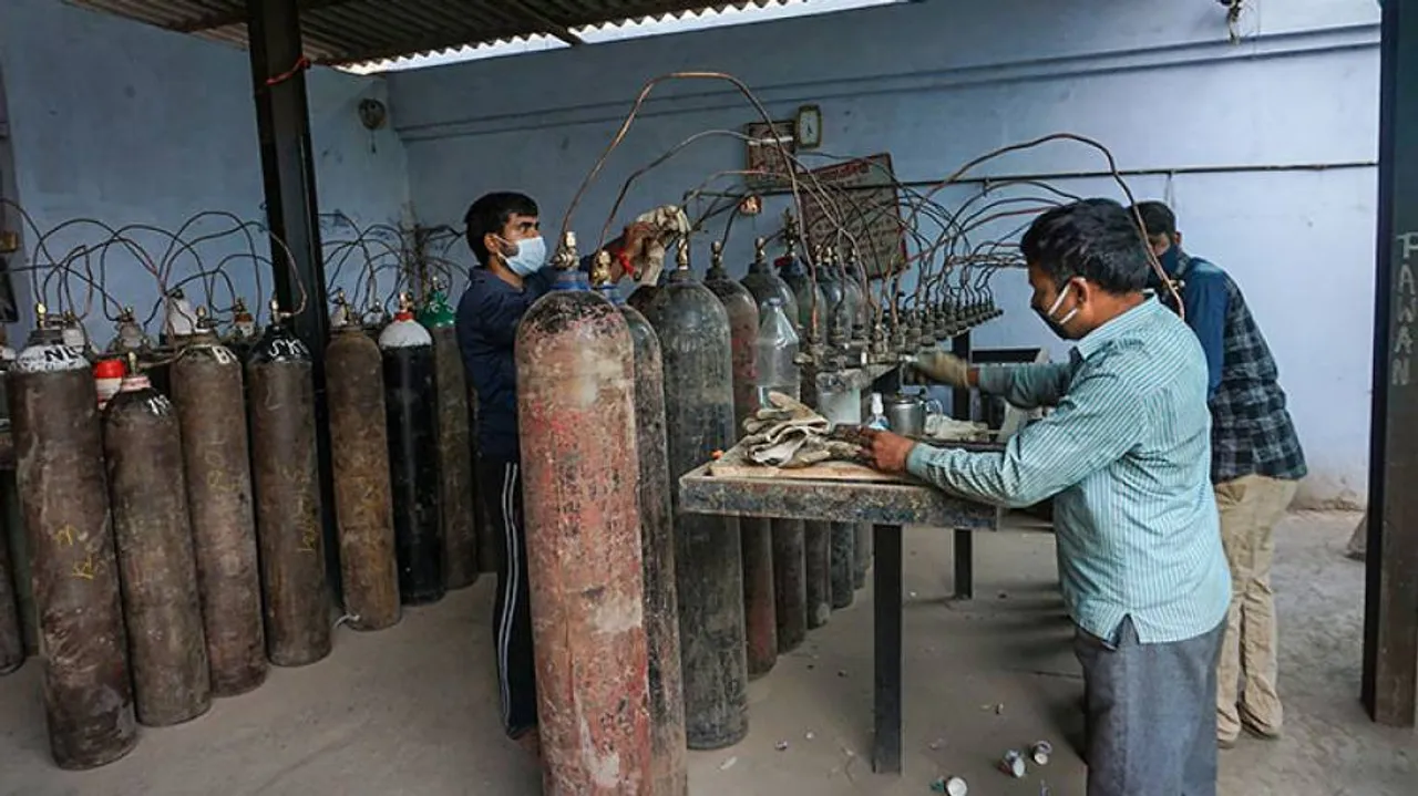 COVID-19: Hospitals In Delhi Gasp For Oxygen Amid Staggered Supply